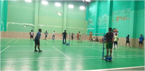 Alumnus participated as sports officials for Inter Class Badminton Sports
