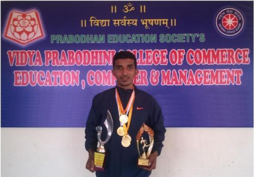 Goa University Record Holder Prajwal Shetty Athletics
